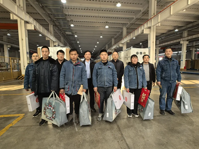 宝威在线登录_宝威（中国）新春慰问送关怀，节前安全督导保平安